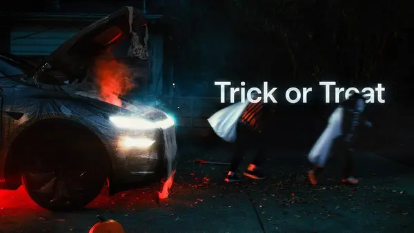 Tesla estrena el modo Trick or Treat para ambientar sus coches