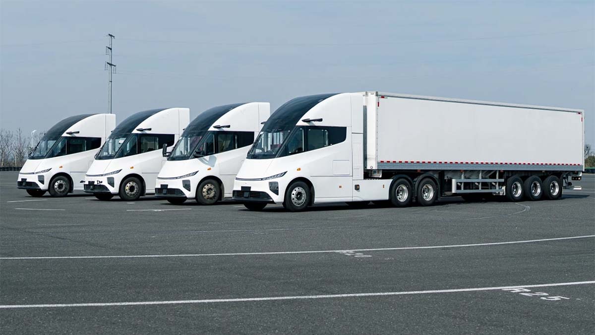 Windrose planta cara al Tesla Semi en EE. UU. con un camión eléctrico de 700 km y carga en 38 minutos
