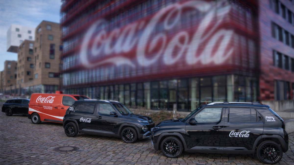 Coca-Cola electrifica en Alemania toda su flota de 1.600 coches y furgonetas
