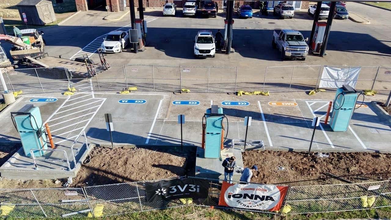 Most EV Fast Chargers Are Built In Months. Ionna Just Built One In 5 Days